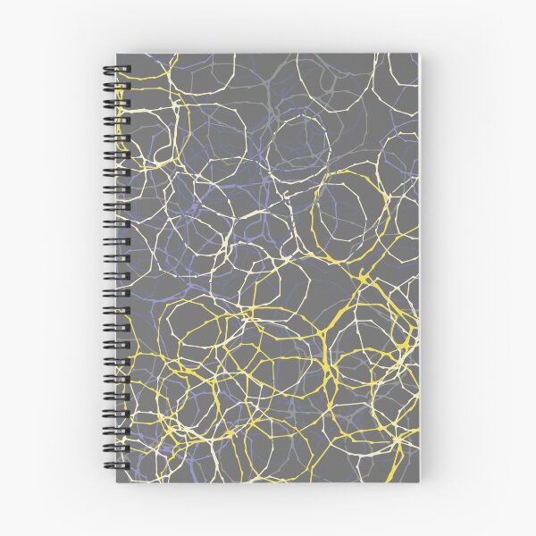 Item preview, Grey & Yellow Stitched Circles designed and sold by ZoeChapman.