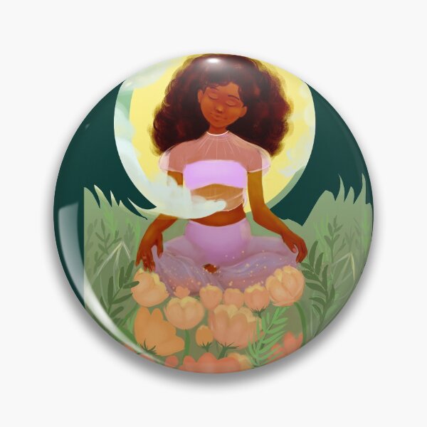 Item preview, Brown Girl Meditating designed and sold by Patricia Grannum.