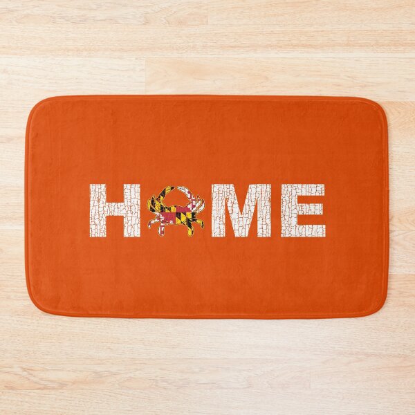 Item preview, Maryland State Flag Crab Banner Baltimore Hon orange Distressed designed and sold by Draculaura2009.