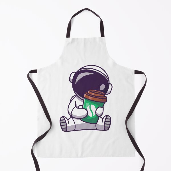 Item preview, Cute Astronaut Holding Coffee Cup designed and sold by YousfiYs.