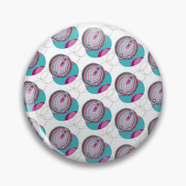Item preview, Retro Three - Turquoise-Purple-Black designed and sold by SterreStudio.
