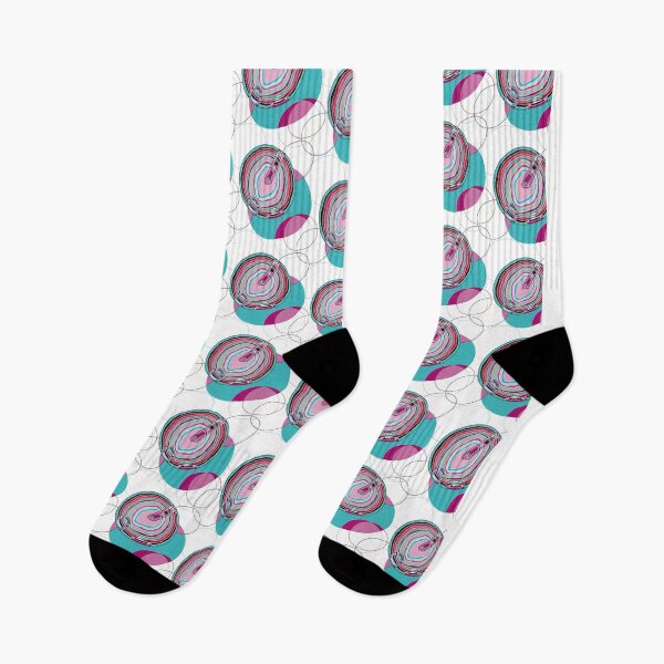 Item preview, Retro Three - Turquoise-Purple-Black designed and sold by SterreStudio.