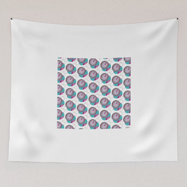 Item preview, Retro Three - Turquoise-Purple-Black designed and sold by SterreStudio.
