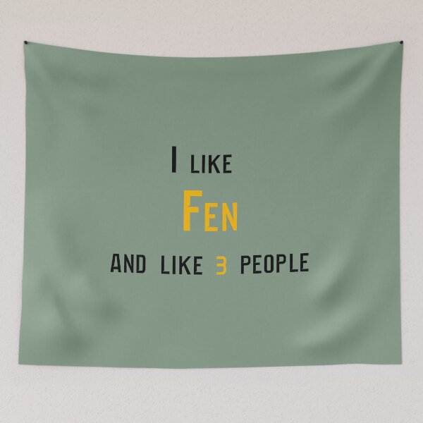 Item preview, I like Fen designed and sold by BunnyMomMtl.