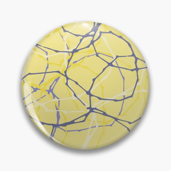 Item preview, Yellow & Grey Stitched Circles designed and sold by ZoeChapman.