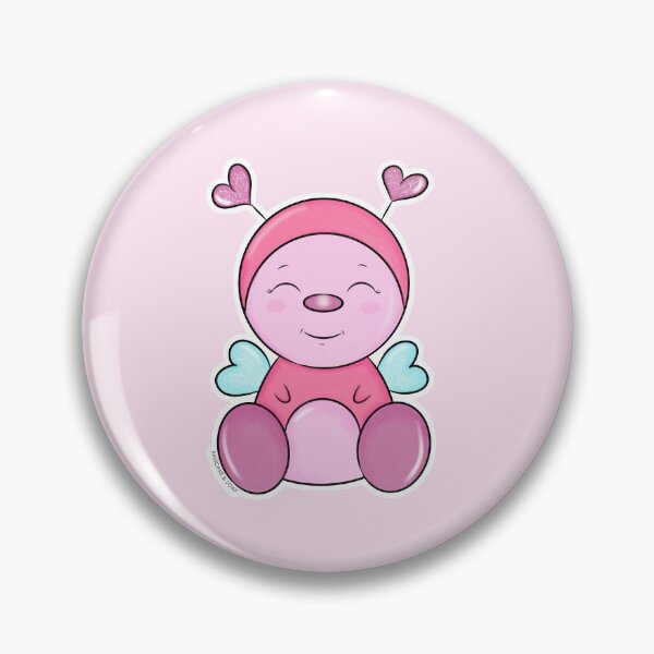 Item preview, Happy Valentine's Day Love Bug designed and sold by PancakeAndLoaf.