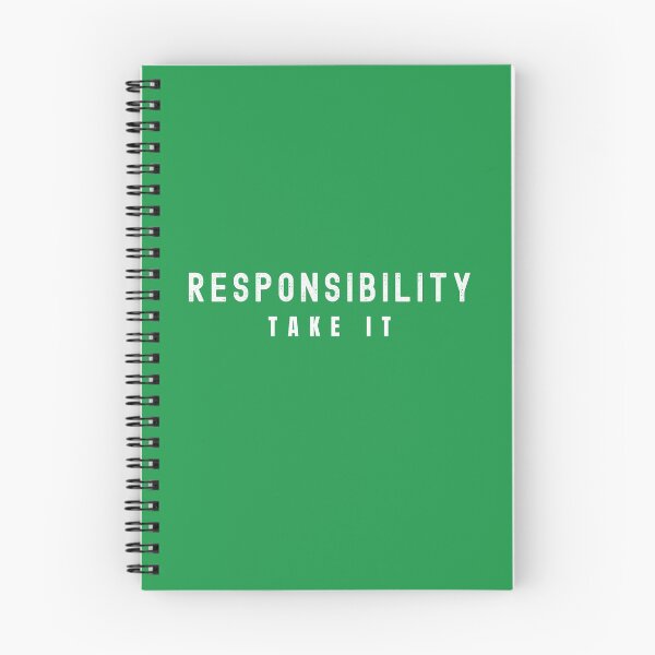 Item preview, Responsibility - Take It designed and sold by Lowdown Designs.