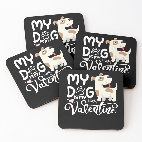Item preview, My Dog Is My Valentine designed and sold by Aminepop.