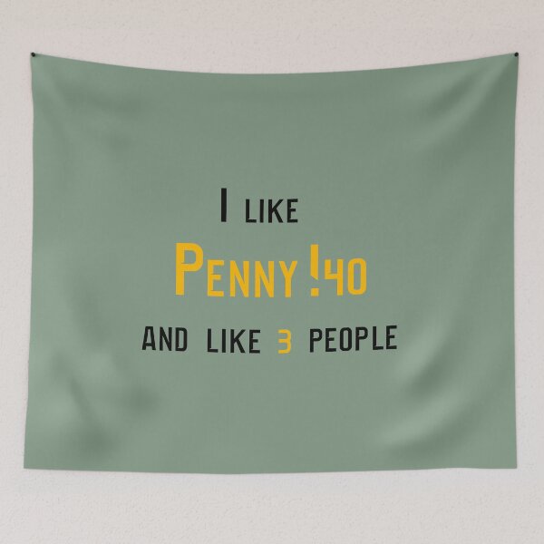 Item preview, I like Penny!40 designed and sold by BunnyMomMtl.
