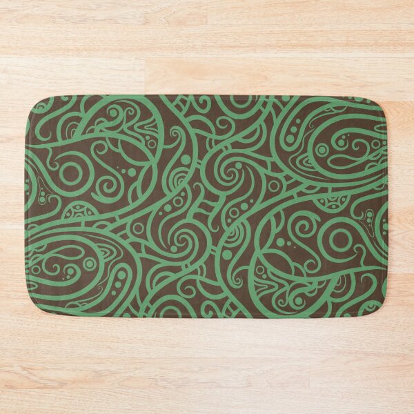 Item preview, Swirl of brown abstract lines designed and sold by MinEkkoArt.