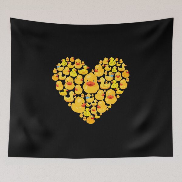 Item preview, Funny Rubber Duck as Love  Heart Duck Valentine's Day designed and sold by ohmier.