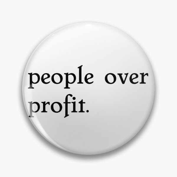 Item preview, people over profit designed and sold by pipeswitz.