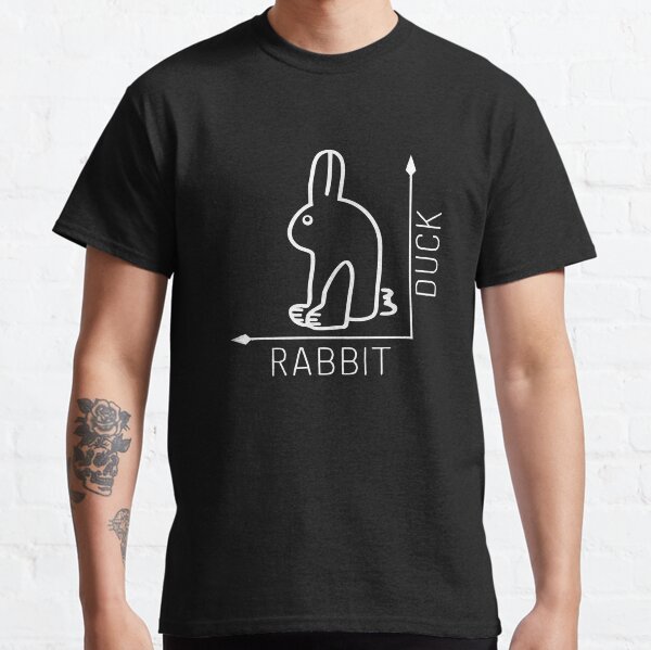 Duck Rabbit - Optical Illusion Classic T-Shirt