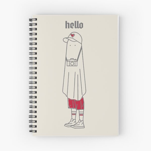 Item preview, Hello! | Mr. Ghost on his First Vacation designed and sold by rta Designs.