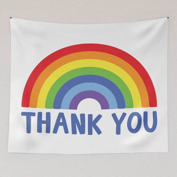 Item preview, Rainbow Thank You NHS designed and sold by Doa-ibu.