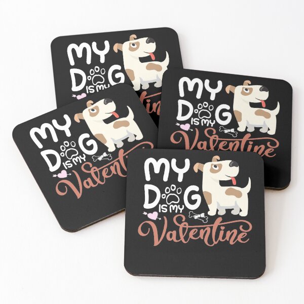 Item preview, My Dog Is My Valentine designed and sold by Aminepop.
