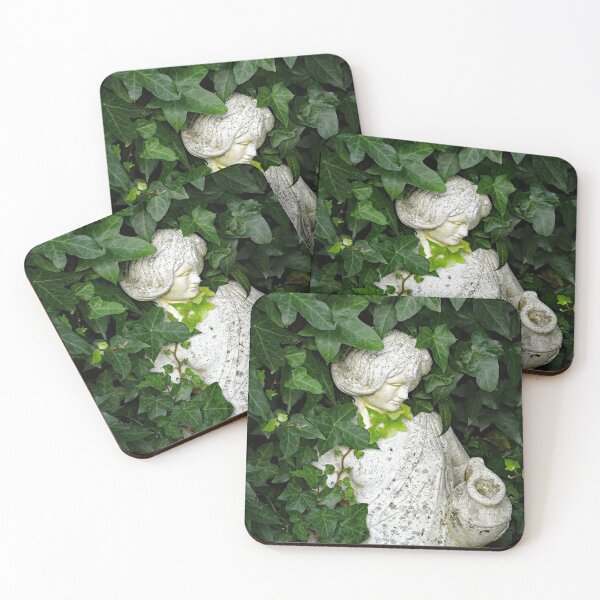 Item preview, Garden statue print is suitable for conservatory or summer home designed and sold by Jennifer Morcom.
