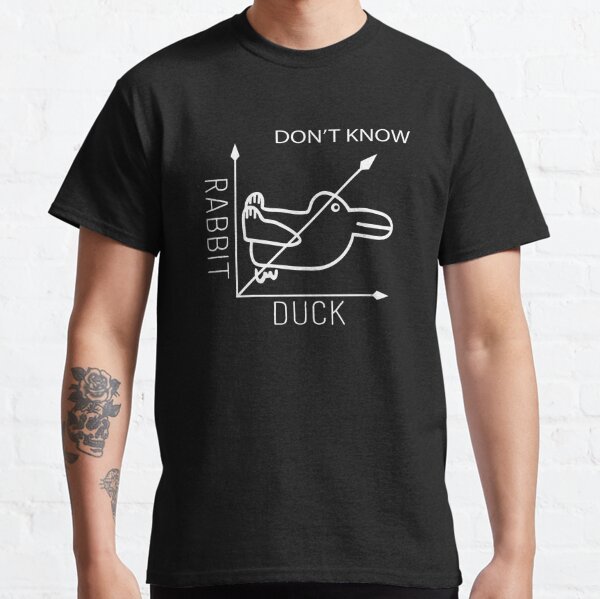 Rabbit or Duck - Don't know - Math Graph Classic T-Shirt