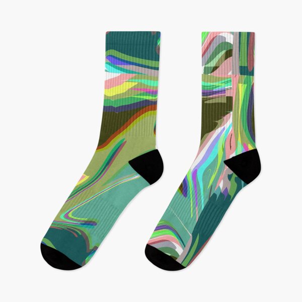 Item preview, Trippy Green 70's Digital Art designed and sold by toohot2trot189.
