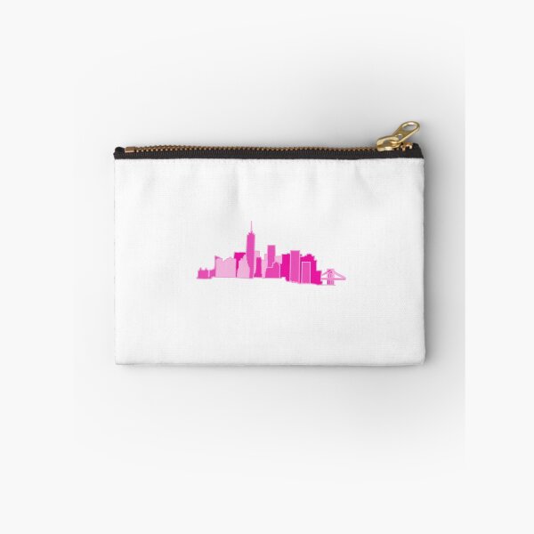 Item preview, nyc skyline pink designed and sold by feliciadesigns.