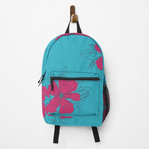 Item preview, Pink and Blue Floral designed and sold by MadeByAbs.
