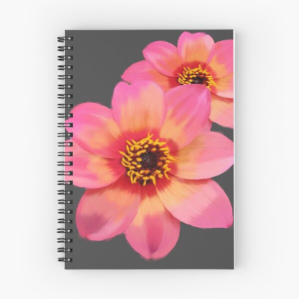 Item preview, Bright Pink Mystic Dahlia Flowers designed and sold by Otto  Designs.