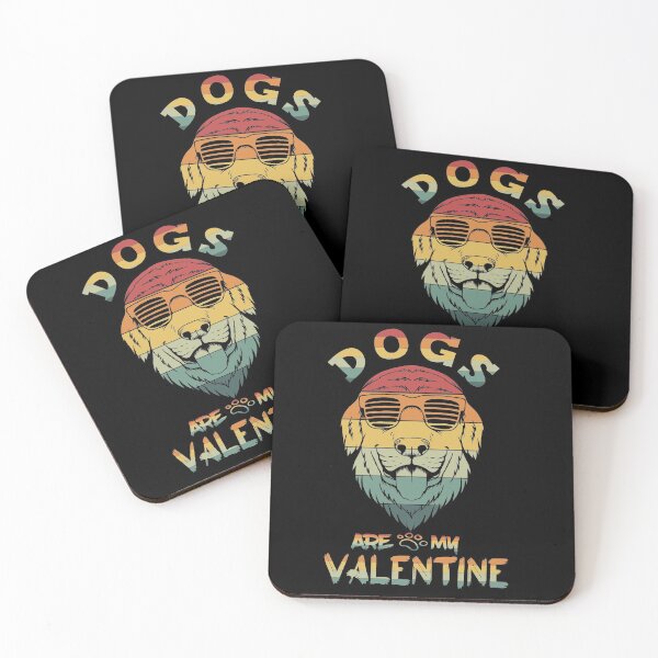 Item preview, Dogs Are My Valentine designed and sold by Aminepop.