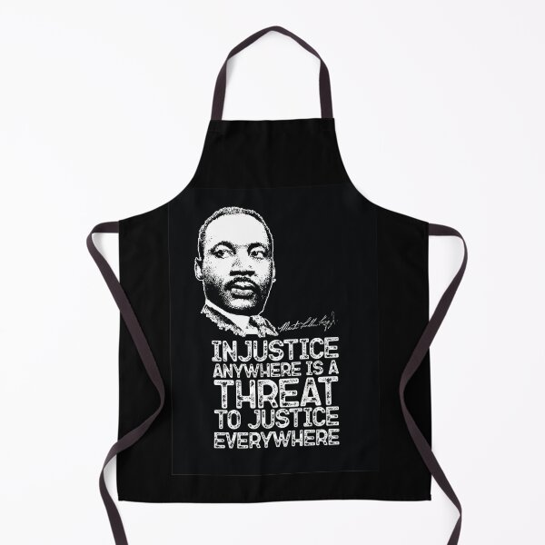 Item preview, Martin Luther King, MLK Jr. Quotes, Black History - Empowerment - Black Lives Matter 'Injustice anywhere...' designed and sold by graphicjunction.