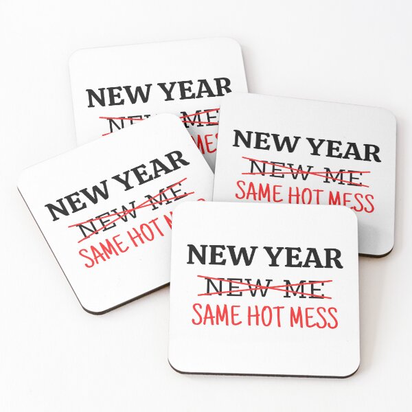 Item preview, New Year same hot mess designed and sold by msify.