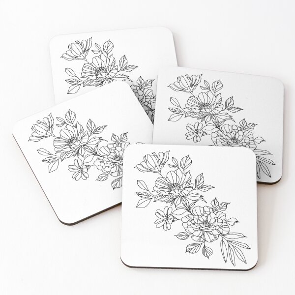 Item preview, Hand Drawn Floral Design  designed and sold by ALPdesigns.