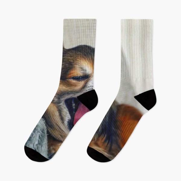 Item preview, Yawning Dog  designed and sold by Dawn van Doorn.