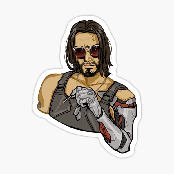 Johnny Silverhand Sticker