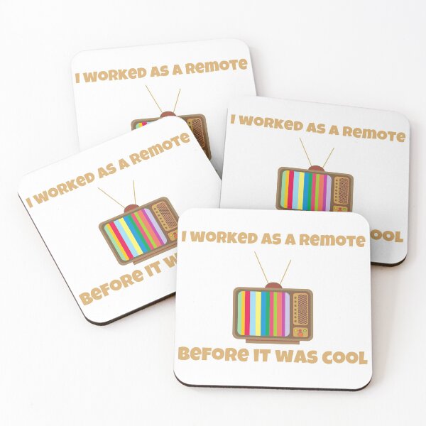 Item preview, I Worked As A Remote Before It Was Cool designed and sold by PandaSoul.