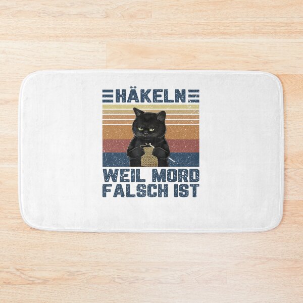 Item preview, häkeln weil mord falsch ist designed and sold by LimaChippewa.