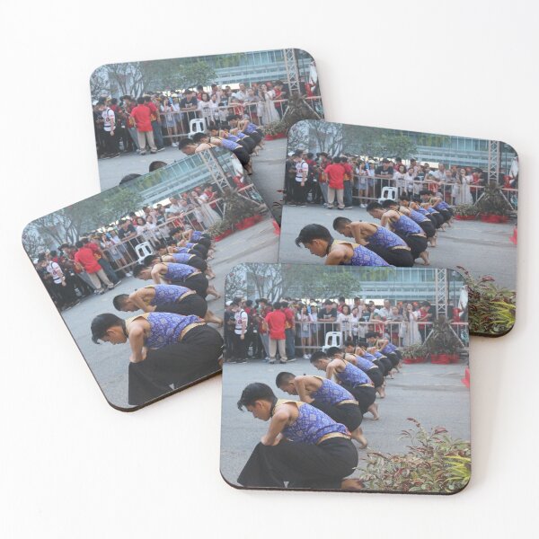 Item preview, Young Asian men dance performer in a row  designed and sold by kall3bu.