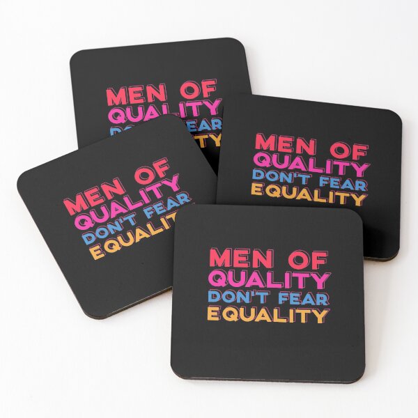 Item preview, Cool Retro Feminist Men Quote Equality designed and sold by sillyquestions.