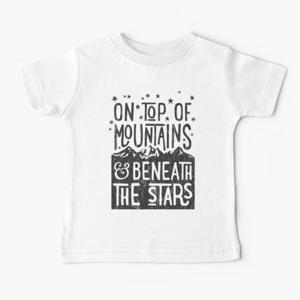 On Top Of Mountains Baby T-Shirt