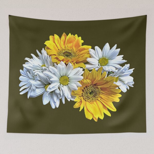 Item preview, Sunflowers and Daisies designed and sold by Susan Savad.