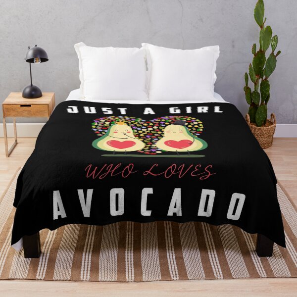 Item preview,  Just A Girl Who Loves Avocado, Valentine Avocado designed and sold by . JustBeUnique ..