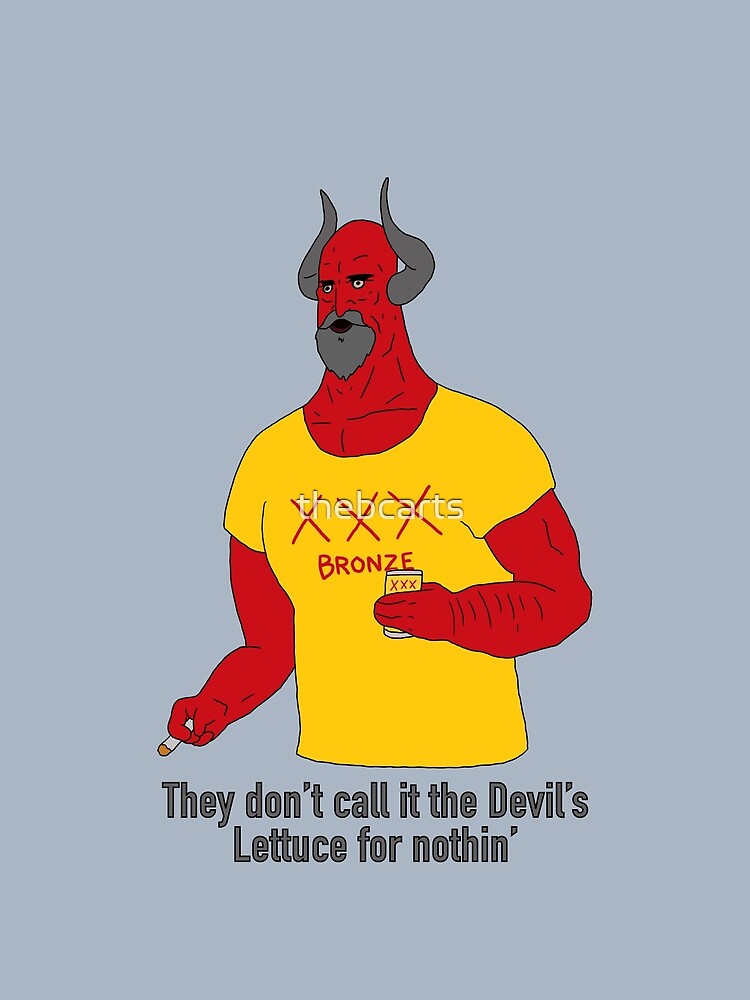 "The Big Lez Show Devil" Metal Print for Sale by thebcarts Redbubble