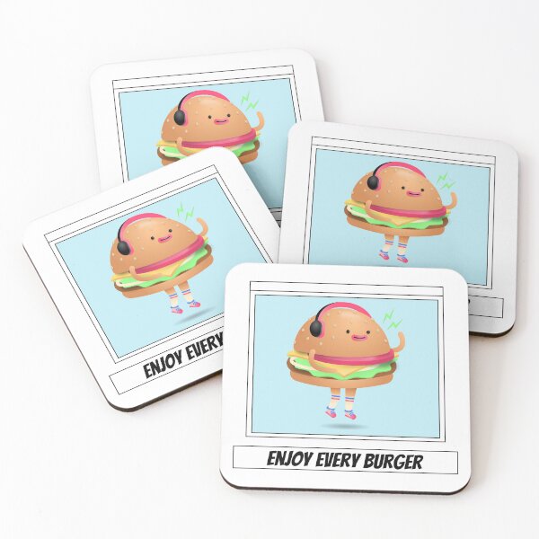 Item preview, Enjoy Every Burger designed and sold by Letters-Art.