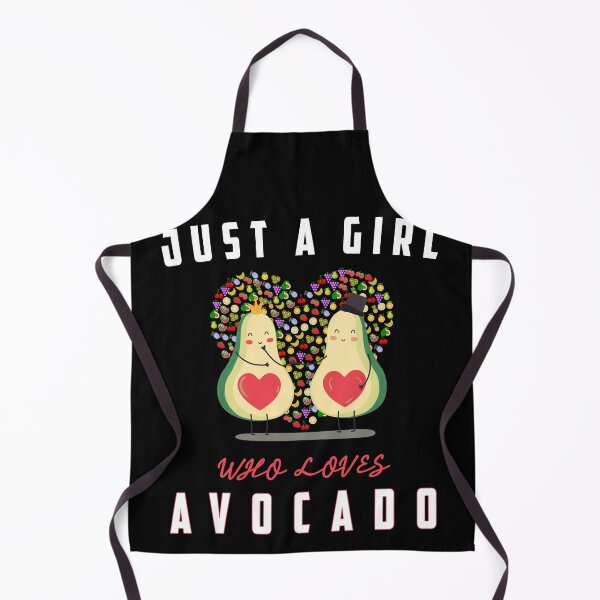 Item preview, Just A Girl Who Loves Avocado, Valentine Avocado designed and sold by . JustBeUnique ..