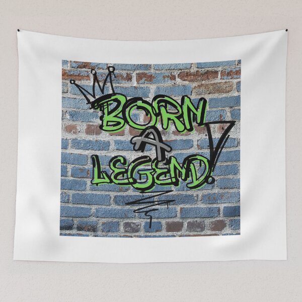 Item preview, Born A Legend Graffiti designed and sold by Marcus Lawrence.