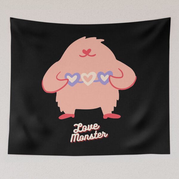 Item preview, Love Monster Cute and Funny Valentine's Day Gift designed and sold by Nathalie Aynié.