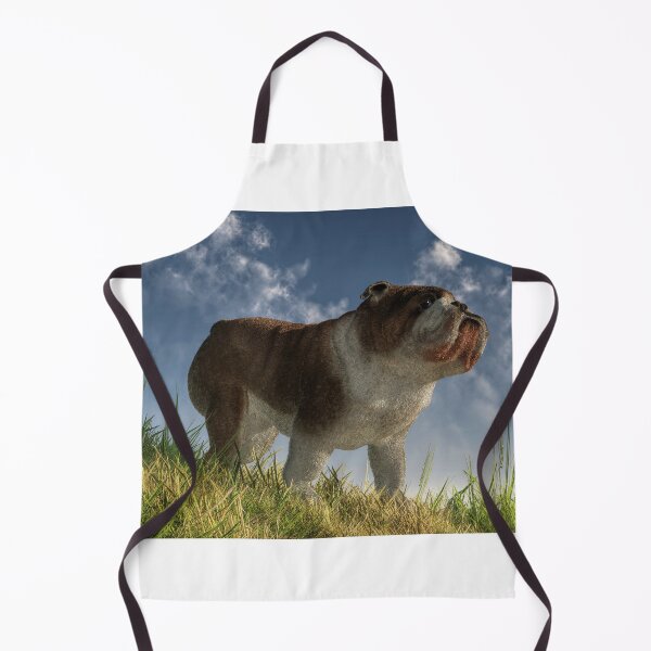 Item preview, English Bulldog on a Grassy Hill designed and sold by Daniel Eskridge.