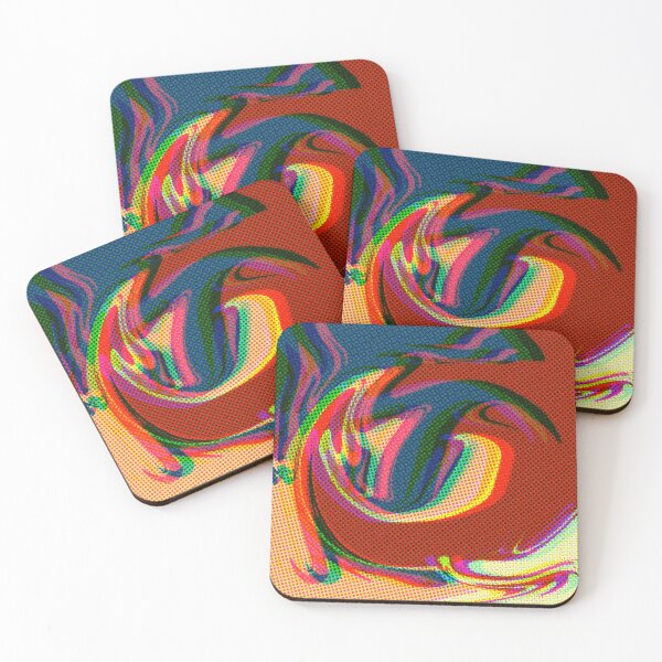 Item preview, Colorful Funky Psychedelic Art designed and sold by toohot2trot189.