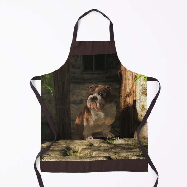 Item preview, Bulldog Guarding a Door designed and sold by Daniel Eskridge.