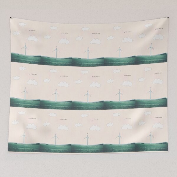 Item preview, go with the flow designed and sold by natural-neutral.