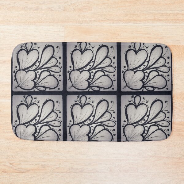 Item preview, Zentangle art using a flowery tangle designed and sold by J Rier Photography.