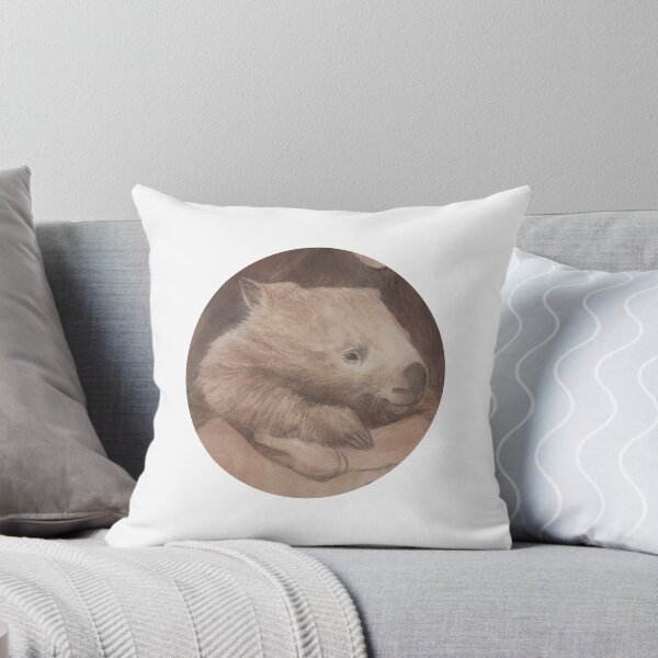 Item preview, Gretchin the Wombat - warm colour designed and sold by Katie Roberts Art.